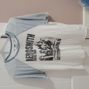 Aerosmith Sheer T Shirt Philadelphia PA 1976 Size M EUC